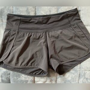 Lululemon shorts, black, size 6.
